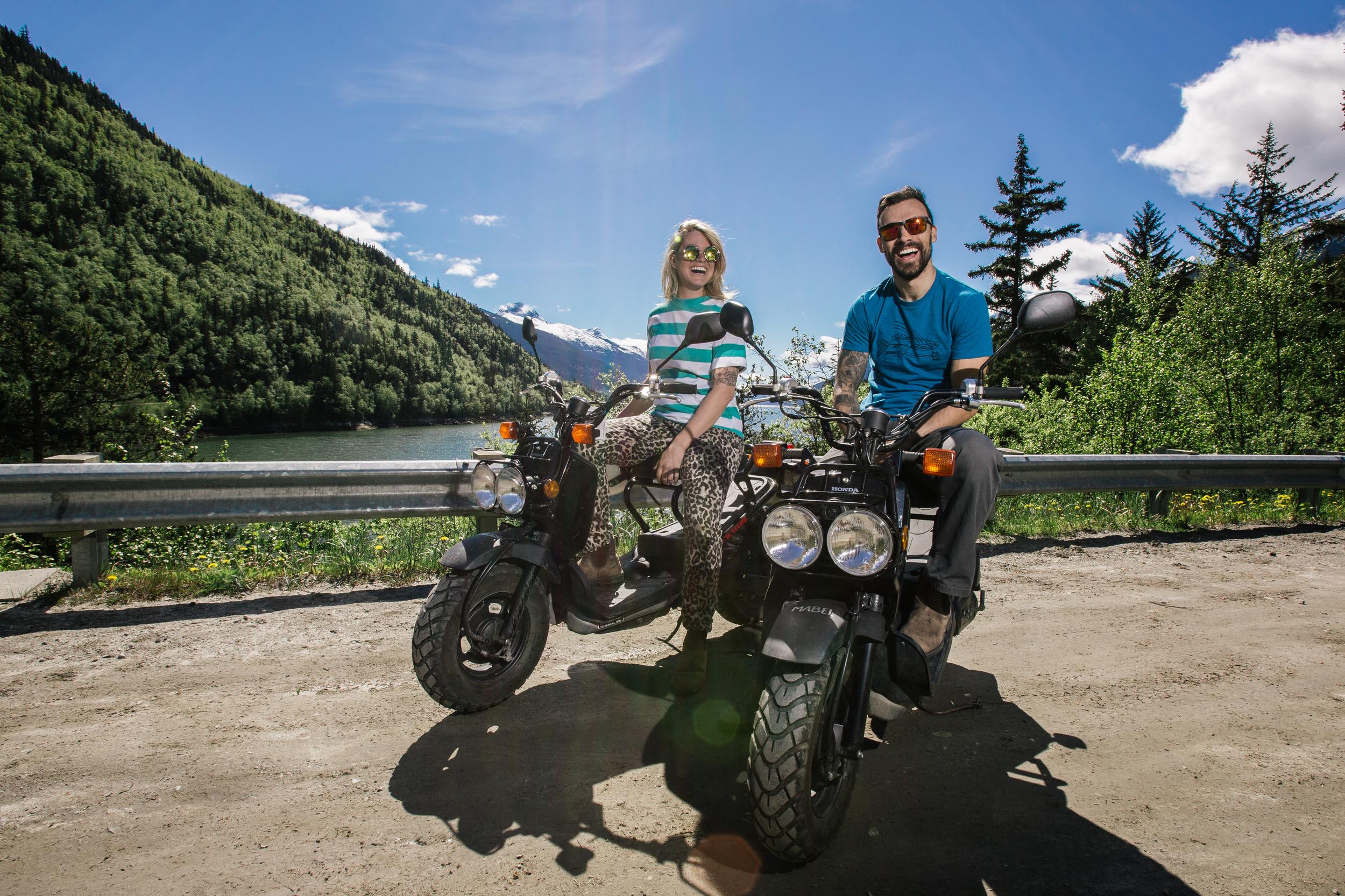 Skagway: Roller-Verleih mit Karte und Fahrstunde