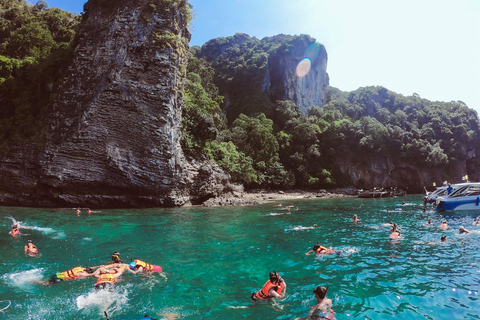 Krabi: passeio particular de barco com cauda longa pelas 4 ilhasPasseio Privado de Barco Longtail de Meio Dia