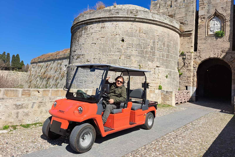 Rodas: Lo más destacado del casco antiguo Visita guiada en vehículo ecológico