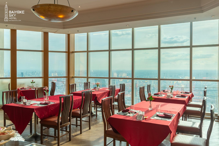 Bangkok: Baiyoke sky Dinner Buffet 79th Floor Stella Palace