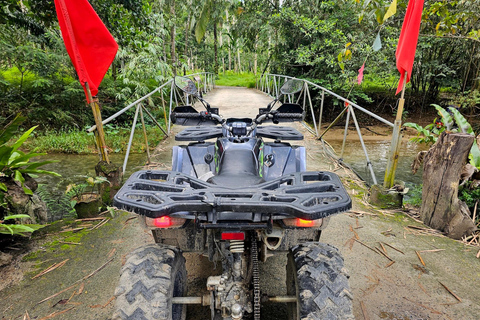Khao Lak: Jangada de Bambu, ATV e Tour Particular das Tartarugas MarinhasKhao Lak: Tour particular com jangada de bambu, ATV e tartarugas marinhas
