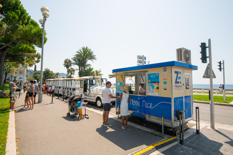 Nizza: Elektrischer Zug und sanfte Panoramafahrt durch Nizza