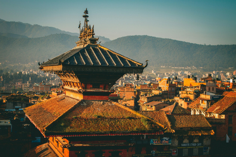 Busstur med sightseeing i Katmandu (5 sevärdheter)