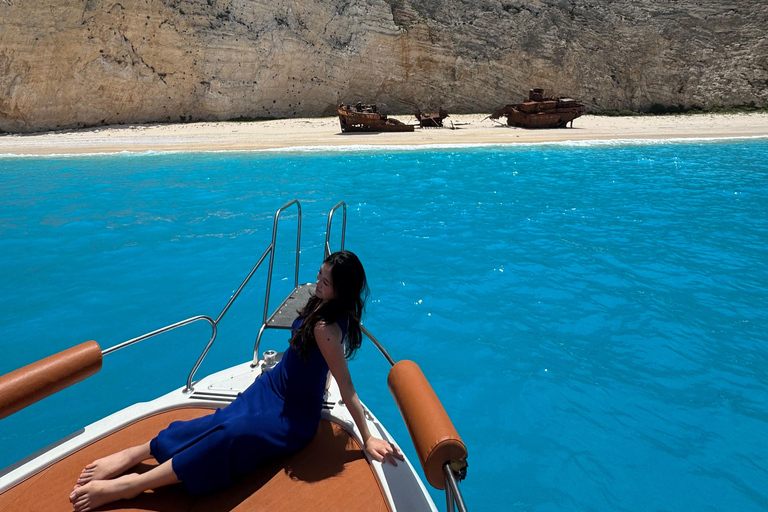 Zakynthos: Navagio Beach, Blue Caves, and Boat Tour