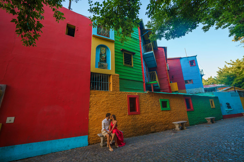 Vibrant Buenos Aires La Boca Tour with Photoshoot &amp; Drinks