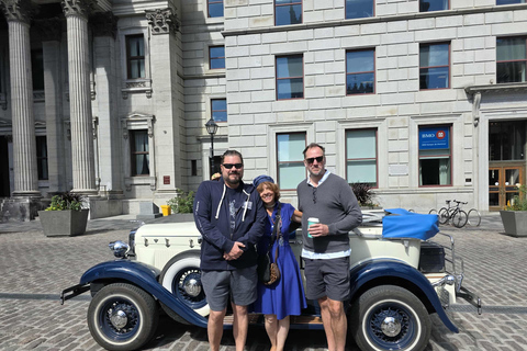 Montreal: Unforgettable Guided Tour in a Vintage 1930s Convertible Car