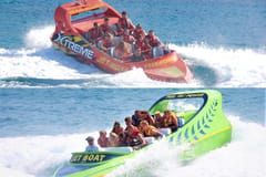 Hersonissos: Jetboot Tour mit Schnorcheln