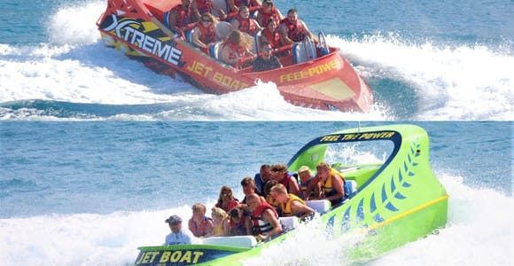 Hersonissos: Jet Boat Tour with Snorkeling