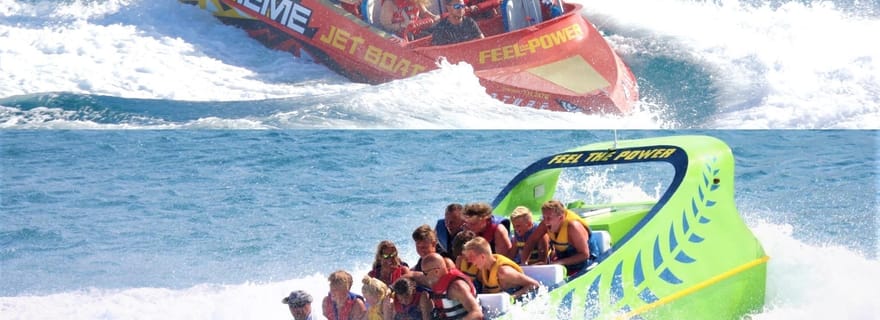 Hersonissos : Excursion en jet boat avec plongée en apnée
