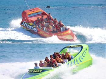 Hersonissos: Jet Boat Tour with Snorkeling