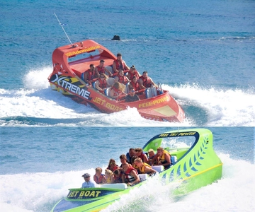Hersonissos: Jet Boat Tour with Snorkeling