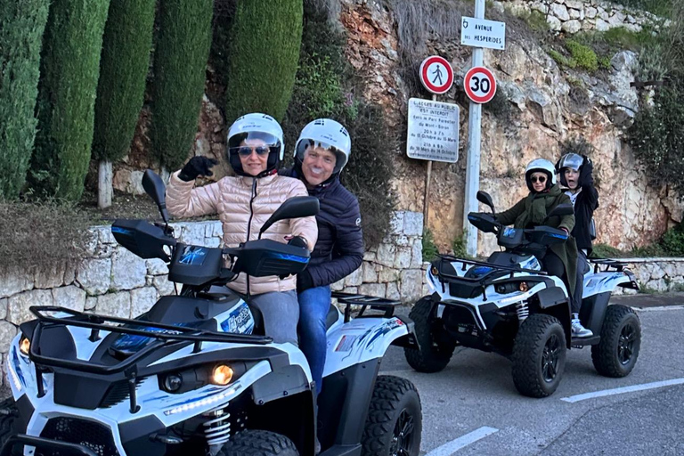 NICE BY ELECTRIC QUAD:panoramic tour from Nice with snack