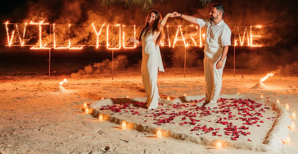 Koh Samui: Romantic and Private Beachfront Marriage Proposal