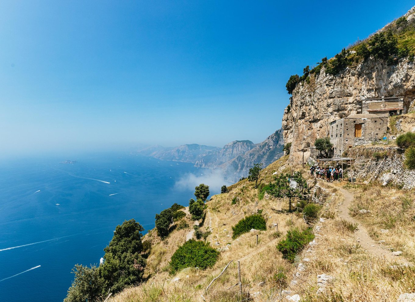 Fra Sorrento: Guidet vandretur på gudernes sti med transport