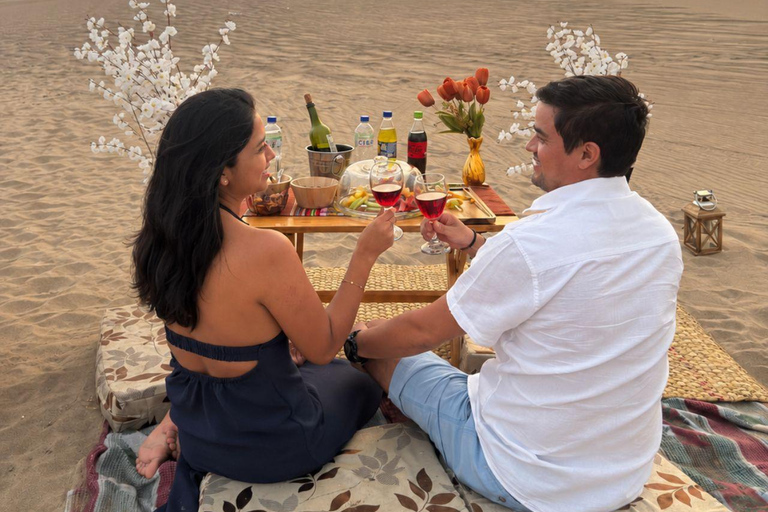 "Luxury Sunset Picnic and Private Dune Buggy Experience in Huacachina"