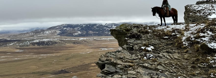 Puerto Natales : Journée de randonnée à cheval dans les montagnes