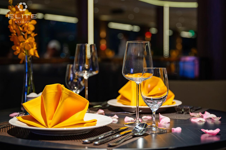 Romantic Dinner On Cruise On Saigon River With Fireworks Buffet Lunch Without Pick-Up
