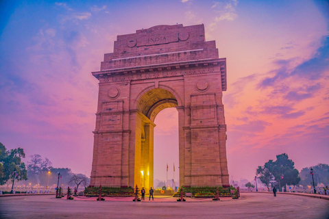 Delhi: Private Guided City Tour of Old and New Delhi Private Tour with Driver, Car and Tour Guide