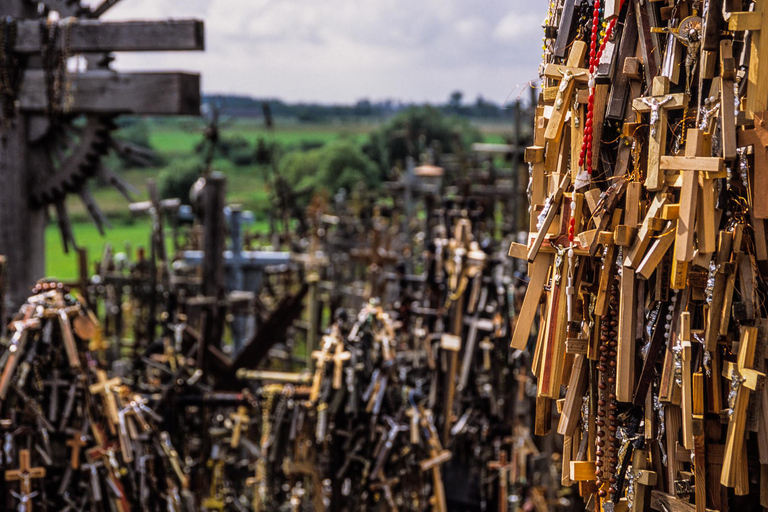 Groepstour naar Hill of Crosses, paleis Rundale, kasteel Bauska