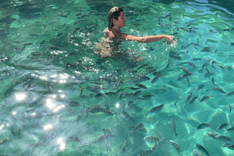 Isla Grande: Nade com os peixinhos nas Lagoas Azul e Verde.