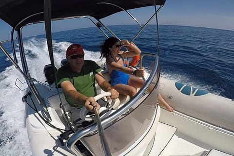Santorini: Rent a Rib High-Speed Boat
