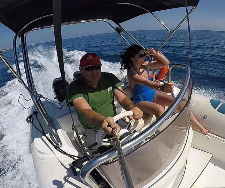 Santorini: Rent a Rib High-Speed Boat