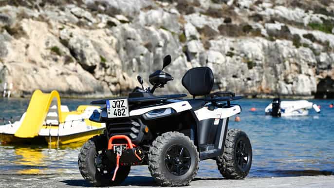 Gozo: Self-Drive Quad Bike Rental with Island-Wide Pickup