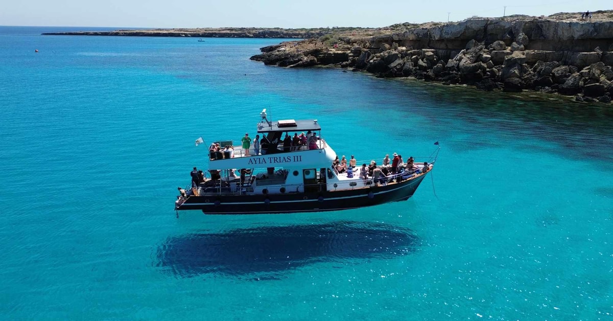 Protaras: Blue Lagoon Boat Cruise by Ayia Trias Cruises | GetYourGuide