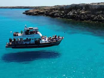 Protaras: Luksuscruise i Den blå lagune / 3 timer, 2 badestopp