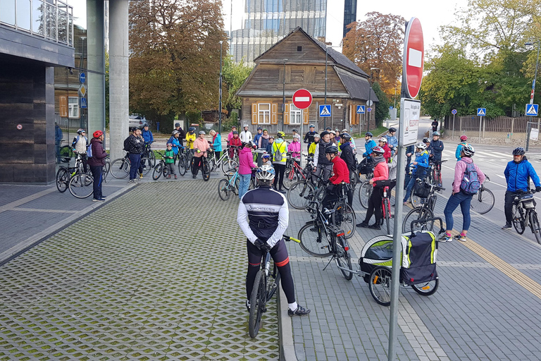 Vilnius: Passeio de bicicleta pela Vilnius soviética