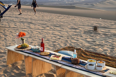 Paracas e Huacachina: Ilhas, Dune Buggy e Piquenique ao Pôr do SolParacas e Huacachina: Ilhas, Buggy nas Dunas e Piquenique ao Pôr do Sol