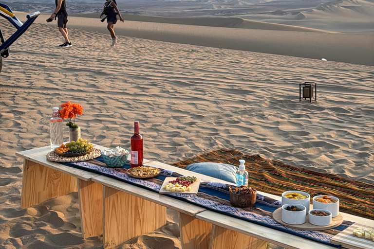 Paracas e Huacachina: Ilhas, Dune Buggy e Piquenique ao Pôr do SolParacas e Huacachina: Ilhas, Buggy nas Dunas e Piquenique ao Pôr do Sol