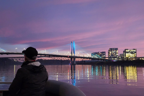 Crociera fluviale al tramonto di 2 ore sul fiume Willamette