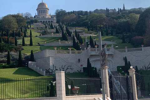 Caesarea, Haifa, Akko & Rosh Hanikra Full Day Private Tour Caesarea, Haifa and Carmel Mount with Bridges and Druz