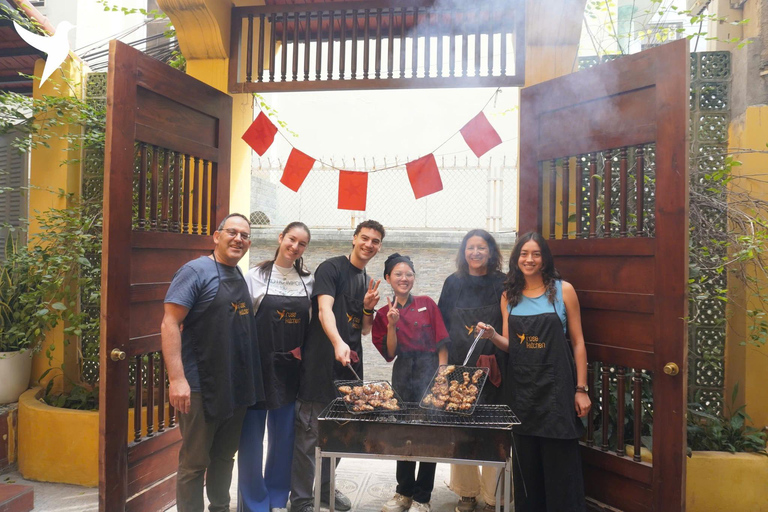 Hanoi Cooking Class: Pho/Bun Cha/Nem + Free Egg/ Salt Coffee