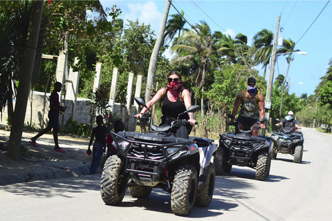 Punta Cana: ATV/Can-Am com praia e caverna azul