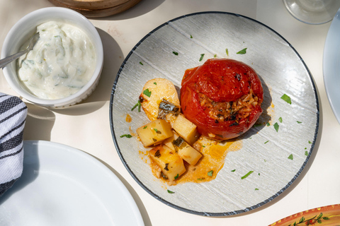 Greek Cooking Class with a Local Chef, Wine, & Meal in Drios Drios: Greek Cooking Class with a Chef, Wine, and Meal