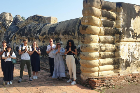 Från Bangkok : Ayutthaya 2 dagar 1 natt Heritage Escape