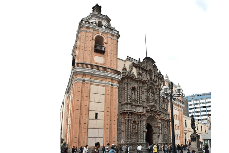 TOUR A PIEDI DI LIMA CATACOMBE DA MIRAFLORES, CENTRO STORICO, VINI+BUS