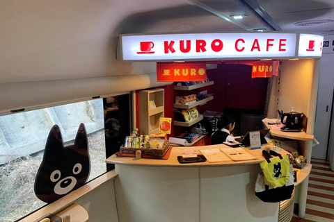 Vulcano Aso di Kyushu, treno panoramico di Aso Boy, tour di un giorno delle sorgenti termali11:00: prelievo al Castello di Kumamoto