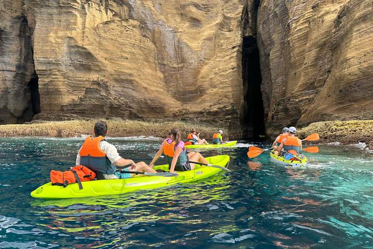 Vila Franca do Campo: Coast & Islet Caves Guided Kayak Tour