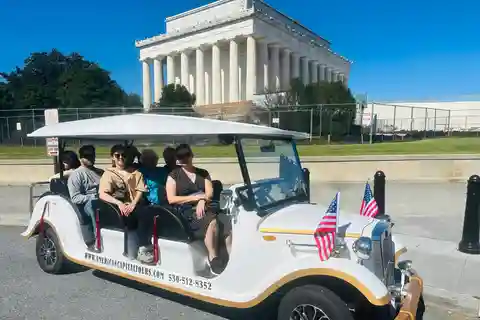 DC: Visita guiada de carrinho elétrico aos monumentos e ao National Mall