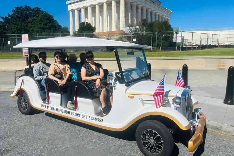 DC: Monuments & National Mall Guided Tour by Electric Cart. Foto: GetYourGuide