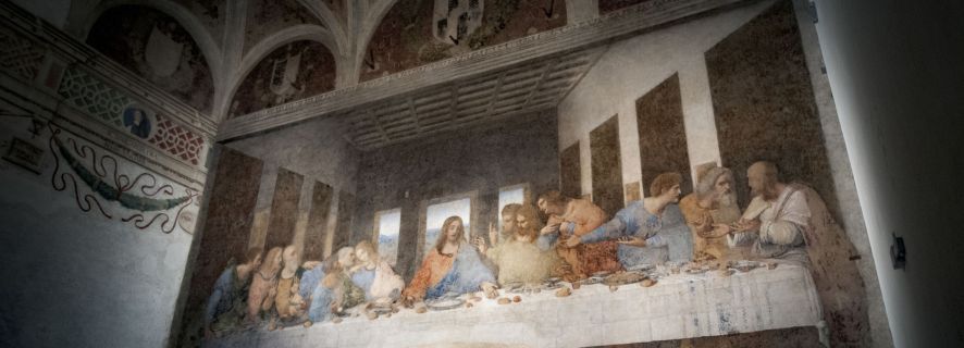 Das letzte Abendmahl von Da Vinci: Rundgang