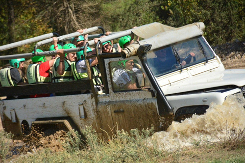 Antalya: Jeep Safari,Quad/Buggy,Zipline&CanyonVisit wLunch Jeep Safari, Quad/Buggy & Zipline – Canyon Visit (No Pickup)