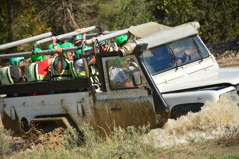 Antalya: Jeep Safari,Quad/Buggy,Zipline&CanyonVisit wLunch Jeep Safari, Quad/Buggy & Zipline – Canyon Visit (No Pickup)