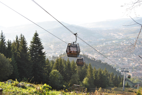 Sarajevo: Old Town & Fortress Tour & Trebevic Cable Car Ride Shared Tour with Cable Car Tickets