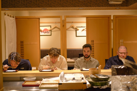 Hochwertiges Sushi &amp; Tempura-Essen in Ginza