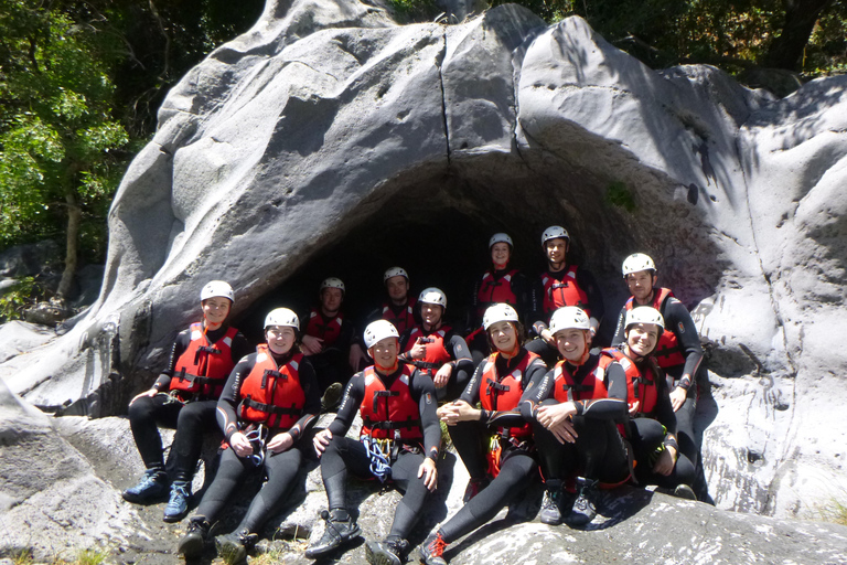 Canyoning and bodyrafting in the Alcantara River