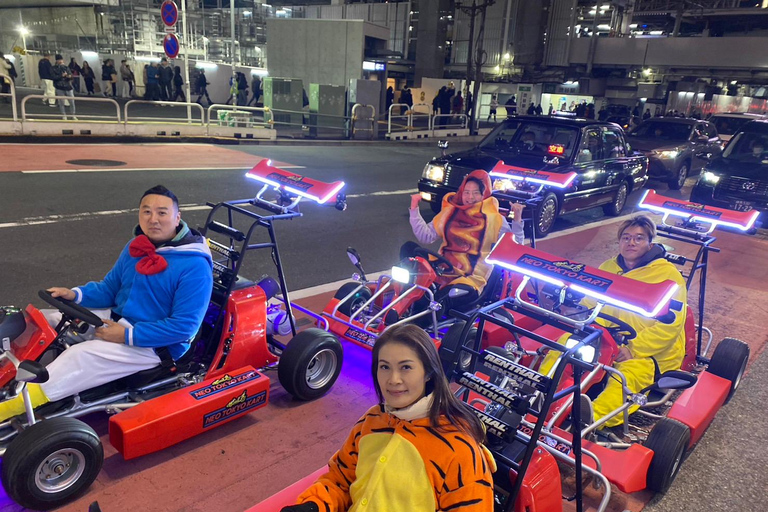 Ride Through The Streets Of Shibuya By Go Kart